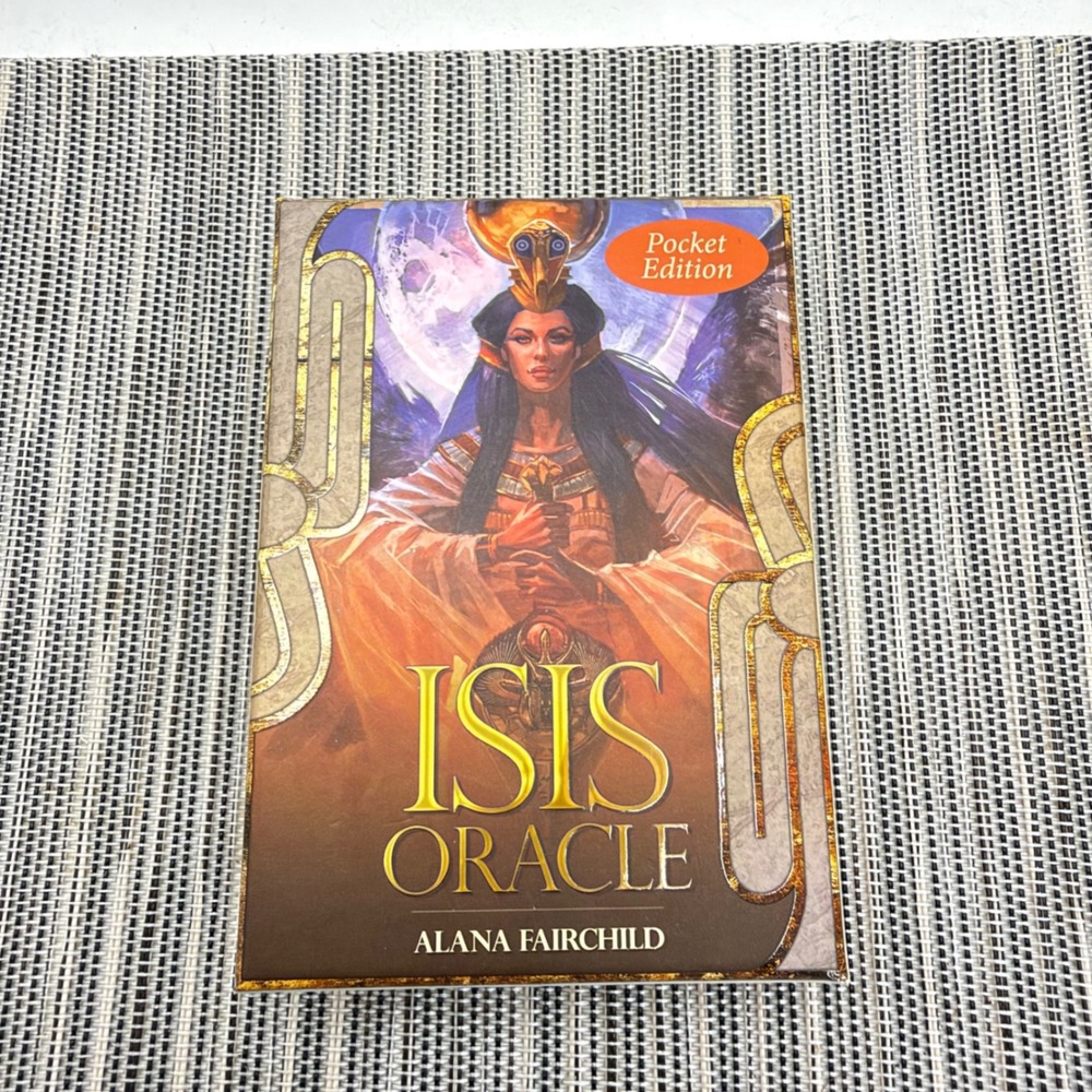 Isis Oracle Pocket Edition Alana Fairchild 44 Card Deck Blue Angel Publishing